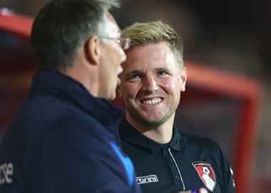 Eddie Howe was all smiles as his men crushed Reading recently